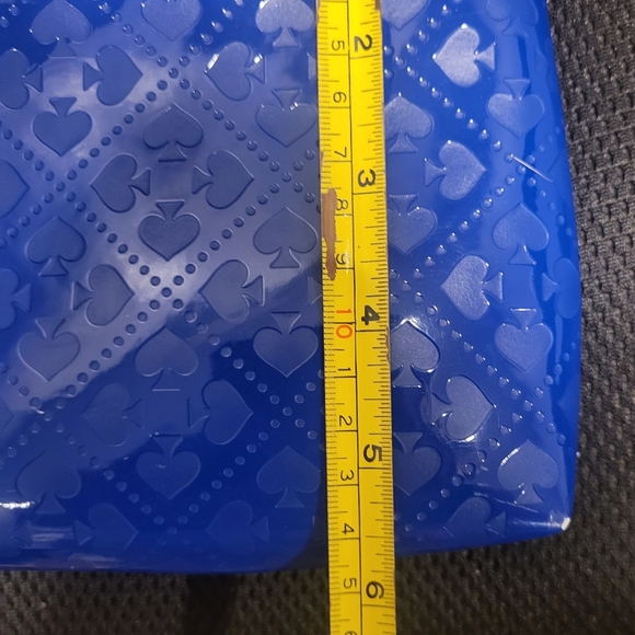 KATE SPADE Emerald Ave Amy Royal Blue Crossbody Patent Leather Bag - Picture 13 of 13